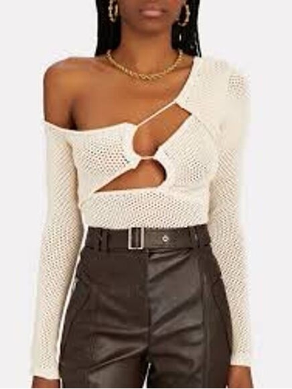 Ronny Kobo Flay cutout top